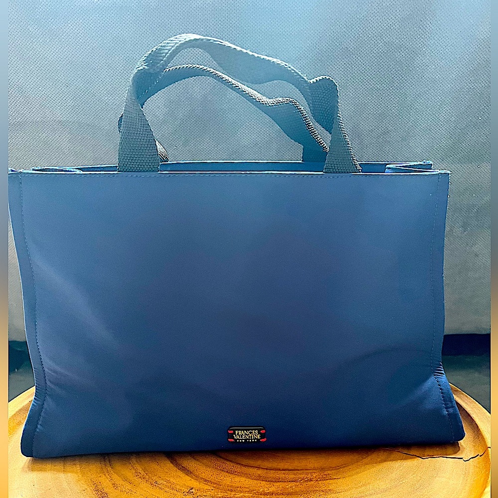 Navy Frances Valentine tote